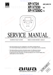 Aiwa XP-V724 Service Manual