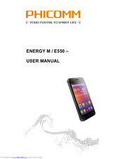 PHICOMM ENERGY M E550 User Manual