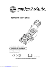 Elem TDTAC51T-CC173-CMES Original Instructions Manual