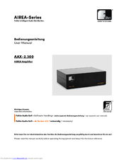Fohhn AIREAAAX-2.300 User Manual