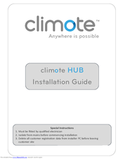Climote HUB Installation Manual