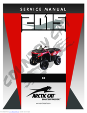 Arctic Cat 2015 XR Service Manual