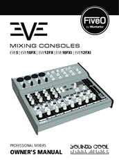 FiveO EVE12FXi Owner's Manual