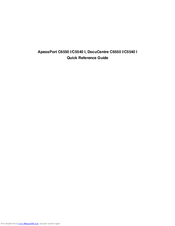 Fuji Xerox ApeoSport C5540I Quick Reference Manual