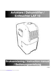 Frico LAF 10 Instruction Manual