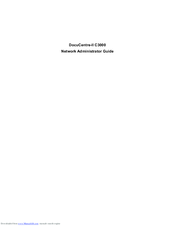Fuji Xerox DOCUCENTRE-II C3000 Network Administrator's Manual