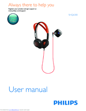 Philips SHQ6300 User Manual