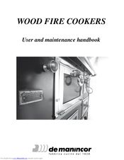 de manincor F 450 User And Maintenance Handbook