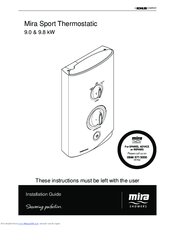 Kohler Mira Sport Thermostatic Installation Manual