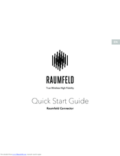 Teufel raumfeld one s Quick Start Manual