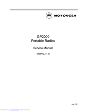 Motorola GP2000 Service Manual