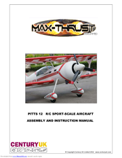 Max-Thrust PITTS 12 Assembly And Instruction Manual