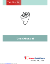 AAH TactEar 801 User Manual