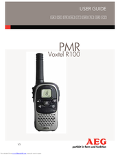 AEG VOXTEL R100 User Manual