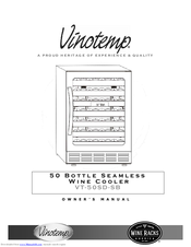 Vinotemp VT-50SD-SB Owner's Manual