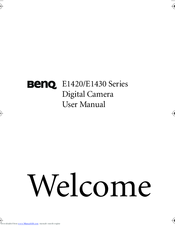 BenQ E1420 Series User Manual