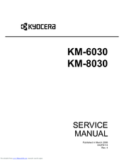 Kyocera Km 8030 Manuals Manualslib