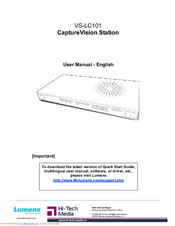 Lumens CaptureVision VS-LC101 User Manual