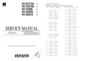 Aiwa HV-FX7750 Service Manual