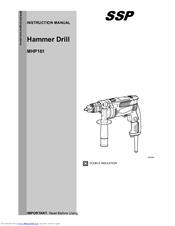 SSP MHP161 Instruction Manual