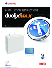 Atlantic Duolix Max Installation Instructions Manual