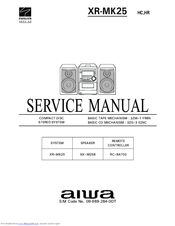Aiwa XR-MK25 Service Manual