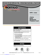 Montigo 34FID-L Installation & Maintenance Manual