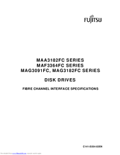 Fujitsu MAG3091FC SERIES Manual