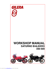 Gilera Saturno 500 cc Service Shop Manual