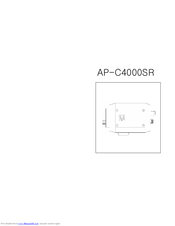 Apro AP-C4000SR Instruction Manual