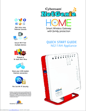 Cyberoam NetGenie HOME NG11AH Quick Start Manual