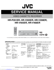 JVC HR-V206ER Service Manual