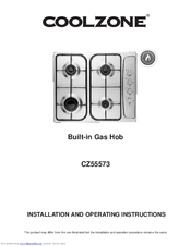 Coolzone CZ55573 Installation And Operating Instructions Manual