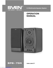 Sven SPS-704 Operation Manual