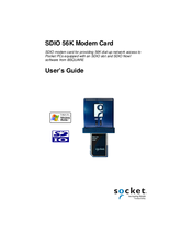 Socket SDIO 56K User Manual