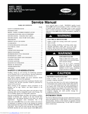 Carrier 40MFC Service Manual