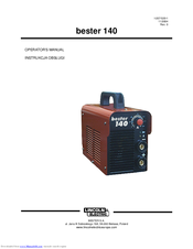 Lincoln Electric bester 140 Operator's Manual