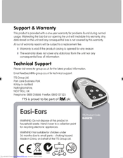 TTS Easi-Ears User Manual