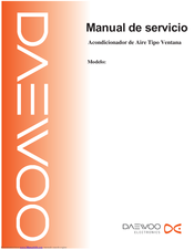 Daewoo DWB-121CS Service Manual