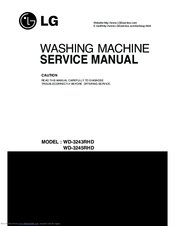 LG WD-3243RHD Service Manual