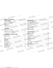 SunL SL150-18 Manual