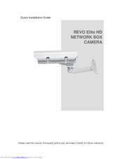 Revo REHXT0550-1 ELITE HD Quick Installation Manual