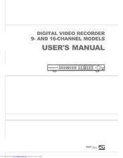 Tyco ADT9E User Manual