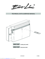 Argoclima ARGO 245C Technical Data & Service Manual