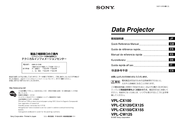 Sony VPL-CW125 Quick Reference Manual
