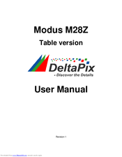 DeltaPix Modus M28Z User Manual