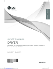 LG DLEX4270 Series Owner's Manual