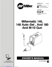 Miller Millermatic 140 Owner S Manual Pdf Download Manualslib