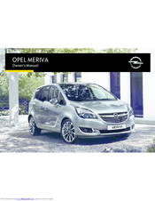 Opel 2016 Meriva Owner's Manual