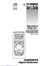 Omega HHM9007R User Manual